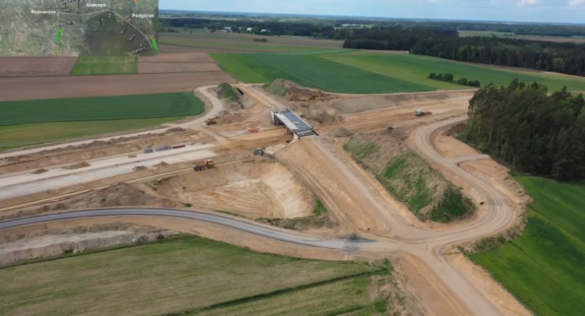 Tak powstaje obwodnica Łomży. Zobacz postęp prac [DRON]