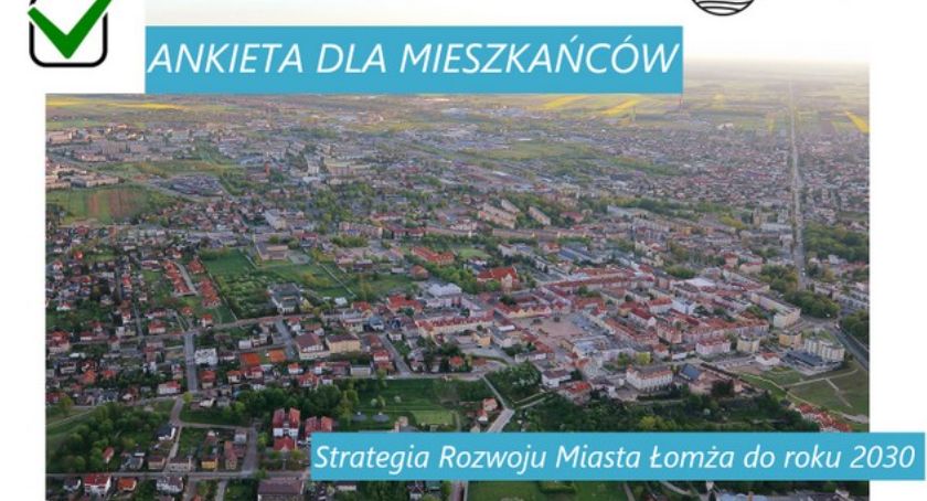 Oceń warunki życia w Łomży. Urzędnicy zapraszają do udziału w badaniu ankietowym 