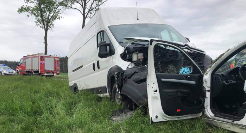 Utrudnienia po wypadku na DK61! [FOTO]