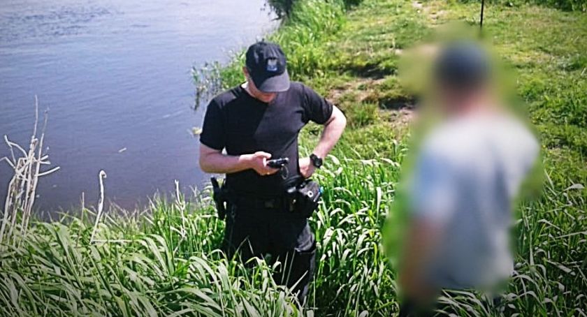 Wędkarz z Łomży wpadł z amfetaminą