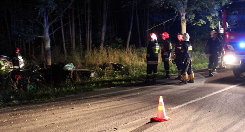 Śmiertelny wypadek pod Kolnem! Nie żyją dwie młode osoby