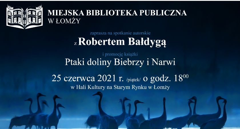 MBP zaprasza na spotkanie z Robertem Bałdygą