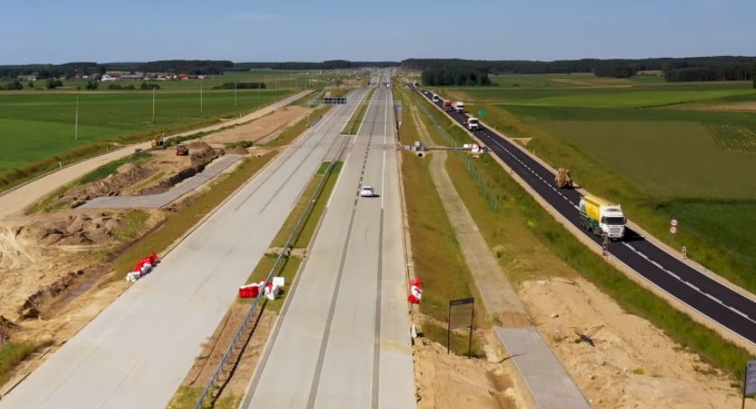Via Baltica w budowie. Odcinek Stawiski - Szczuczyn już prawie gotowy [VIDEO]