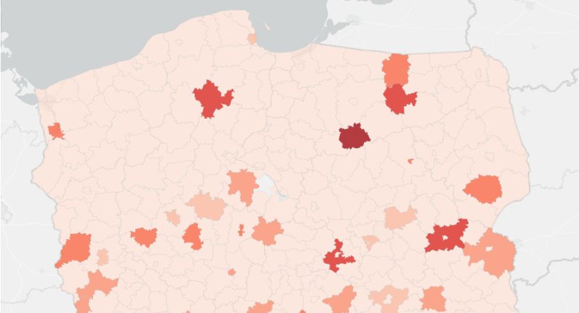 Jedno zakażenie w całym województwie