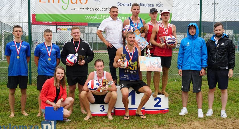 Pasjonaci siatkówki plażowej sprawdzili swoje umiejętności w Łomży [VIDEO i FOTO]