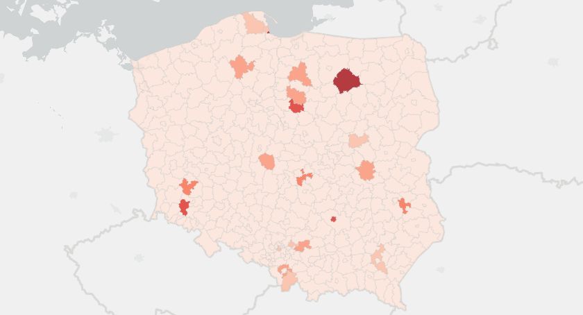Mało zakażeń w Polsce