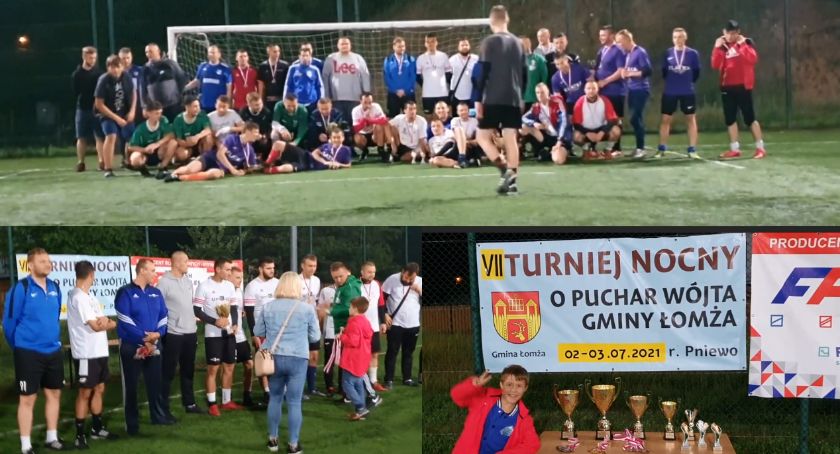 VII Turniej Nocny o puchar Wójta Gminy Łomża 2021 [VIDEO]
