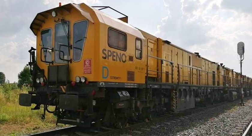 Specjalny pociąg Speno szlifuje szyny w naszym regionie [FOTO]