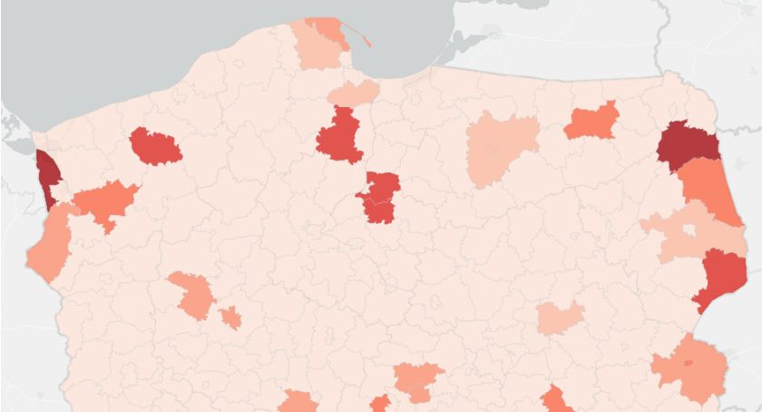 96 nowych zakażeń w kraju