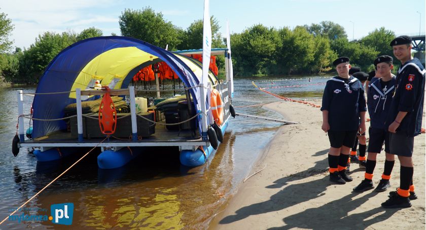 Desant “Białych Wilków” na plażę w Łomży [VIDEO i FOTO]
