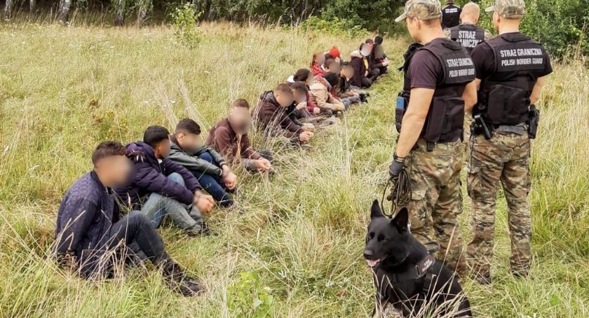 349 nielegalnych migrantów zatrzymali podlascy pogranicznicy [FOTO]