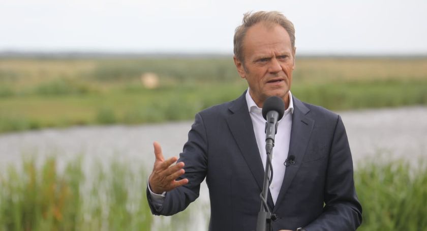 Donald Tusk odwiedził Goniądz
