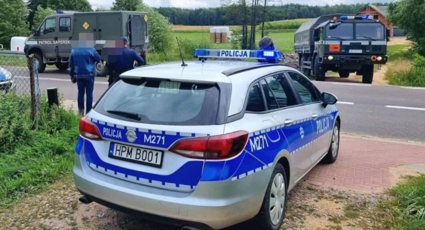Ewakuacja w Janczewie! Niewybuch został podjęty [AKTUALIZACJA]