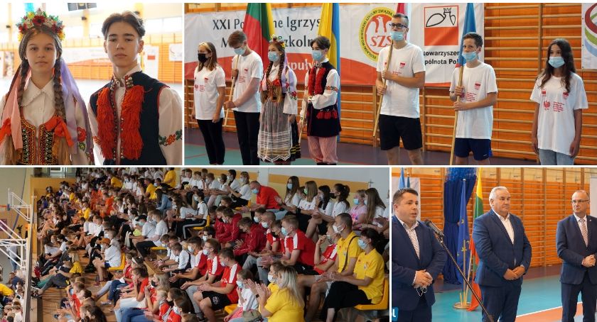 W Łomży rozpoczęły się XXI Polonijne Igrzyska Młodzieży Szkolnej im. Jana Stypuły [FOTO]