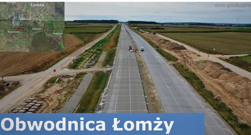 Tak powstaje obwodnica Łomży. Zobacz postęp prac [DRON]
