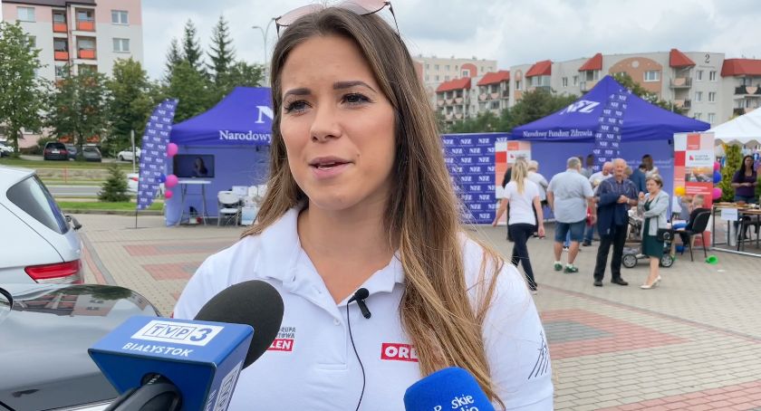 Wicemistrzyni olimpijska w Łomży zachęcała do dbania o zdrowie [FOTO]