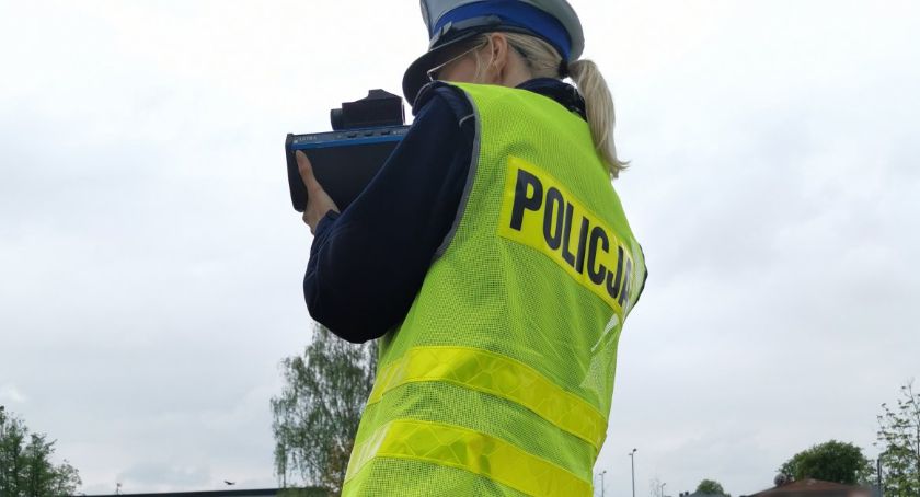 Policja sprawdzała prędkość