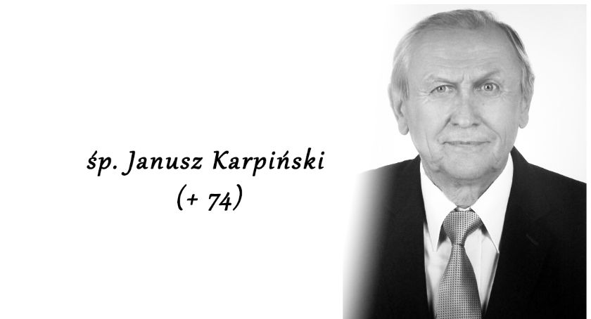 Odszedł ceniony lekarz weterynarii Janusz Karpiński (+ 74)