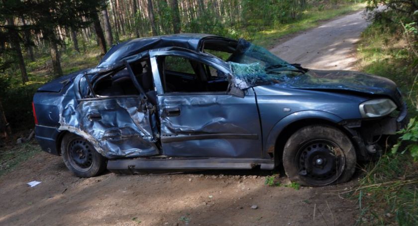 Ukradł katalizator i rozbił się podczas pościgu [FOTO]