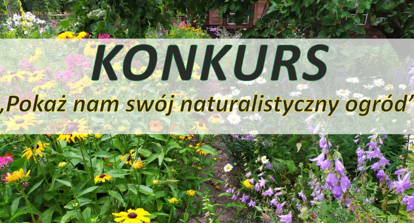 „Pokaż nam swój naturalistyczny ogród” i wygraj nagrody