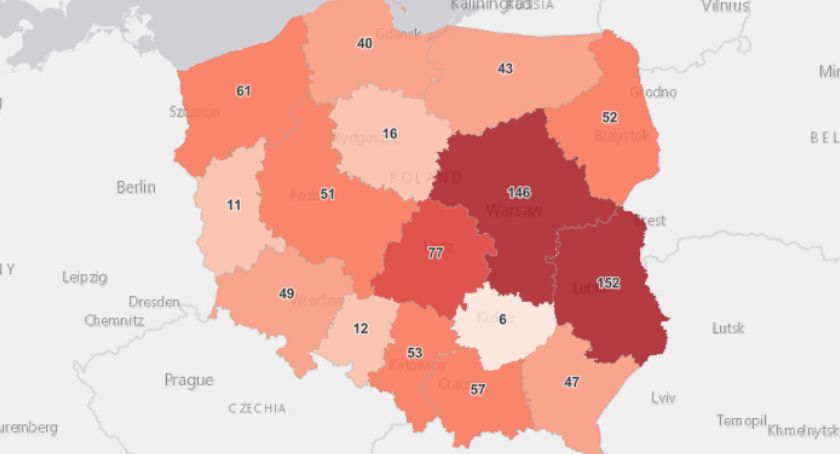 Nowe zakażenia w Łomży i powiecie łomżyńskim