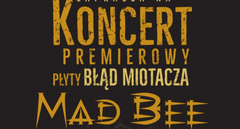 Zespół Mad Bee wystąpi w łomżyńskiej Hali Kultury w Łomży