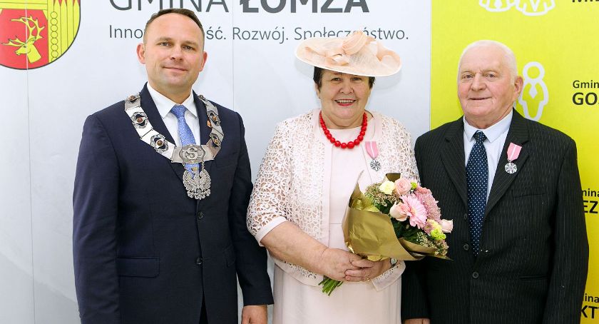 Złote Gody w gminie Łomża. 10 par odebrało medale [FOTO]