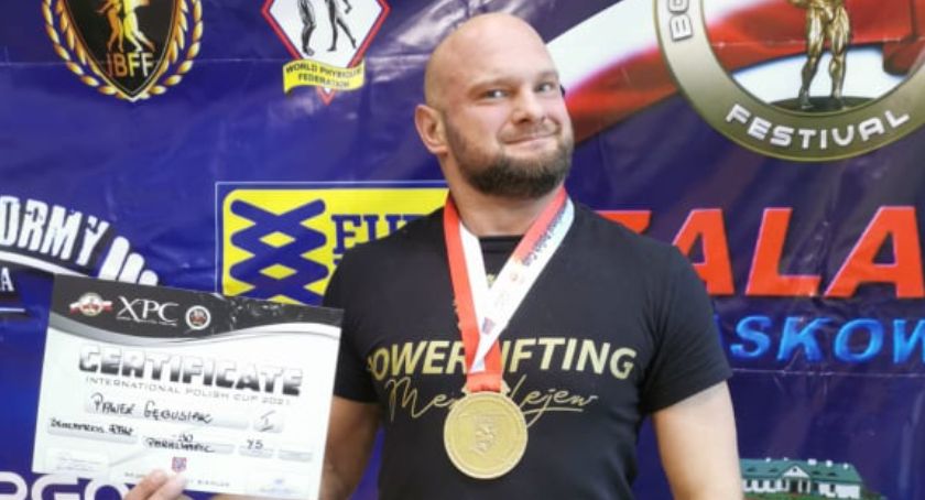 Paweł Gębusiak z Łomży rekordzistą Polski i Europy [FOTO]