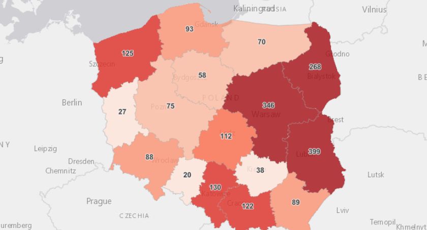 Dużo nowych zakażeń. Ponad 2 tysiące przypadków koronawirusa w Polsce