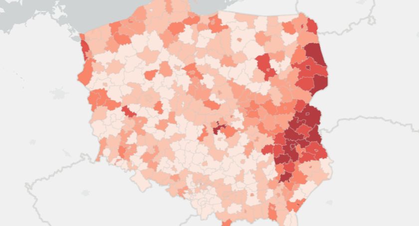 Ponad 2 tysiące zakażeń w Polsce