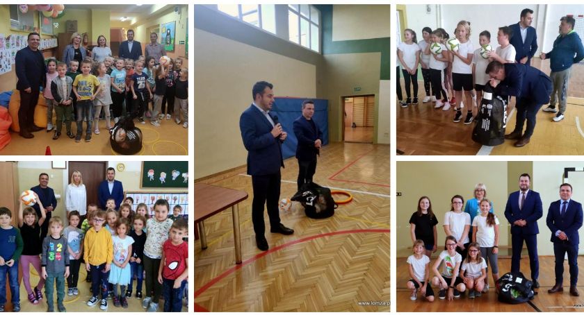 Prezydent odwiedzał szkoły i przekazywał prezenty [FOTO]