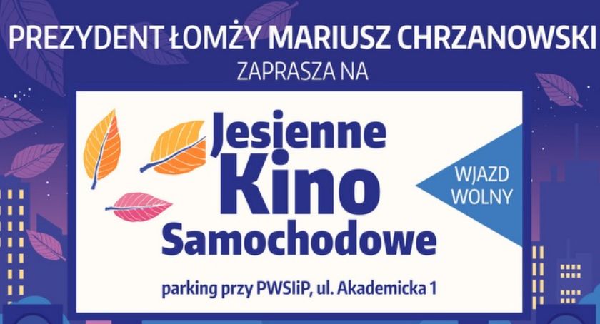 Jesienne Kino Samochodowe. Ostatnie seanse