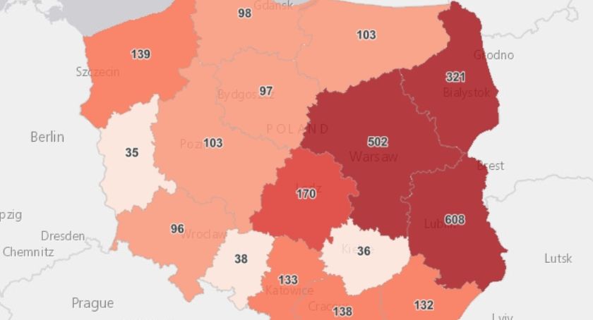 COVID-19. Kolejne nowe przypadki w Łomży i powiecie