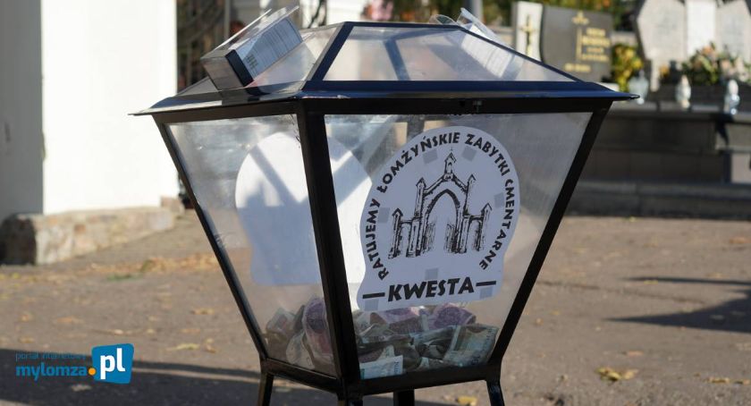 Tyle udało się zebrać na ratowanie łomżyńskich zabytków cmentarnych