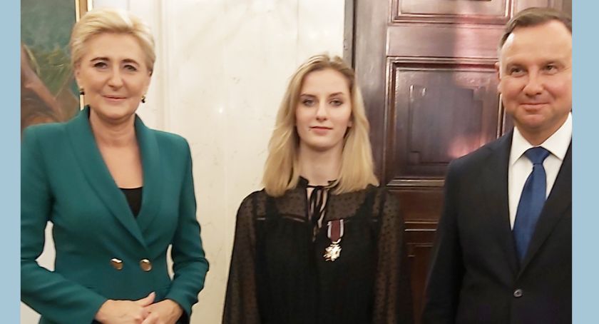 Łomżyńska szachistka w Pałacu Prezydenckim [FOTO]
