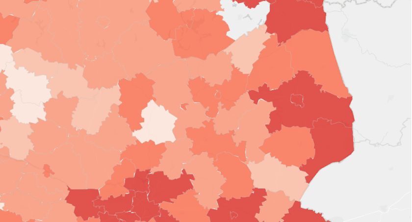 Ponad 19 tys. zakażeń koronawirusem w Polsce. Kilkadziesiąt przypadków w Łomży i regionie