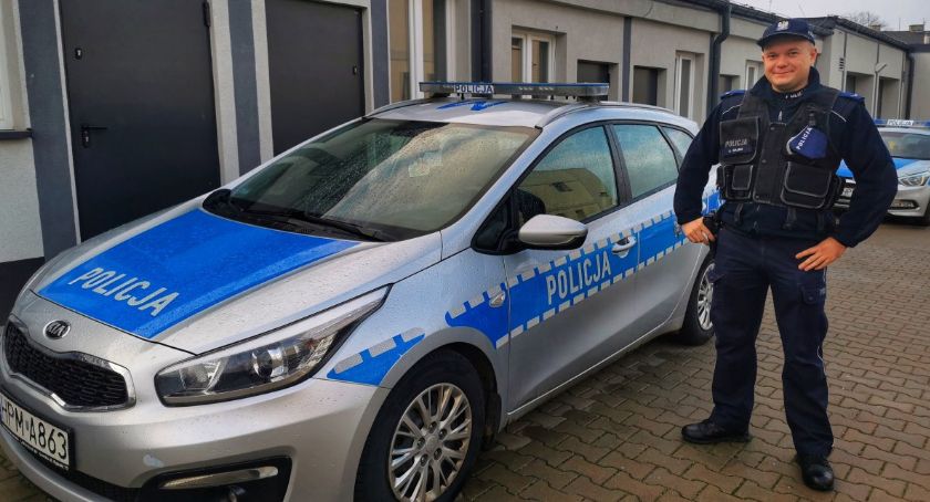 Policjant na wolnym zatrzymał pijanego kierowcę