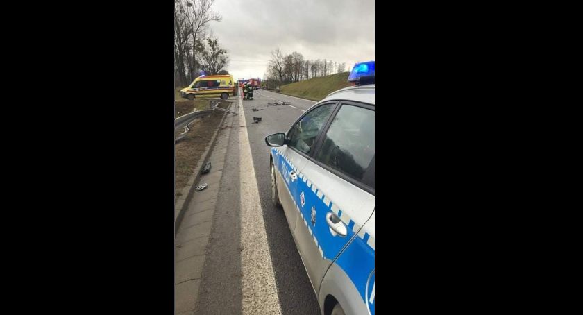 Zderzenie mercedesa i audi. 25-letni kierowca nie żyje