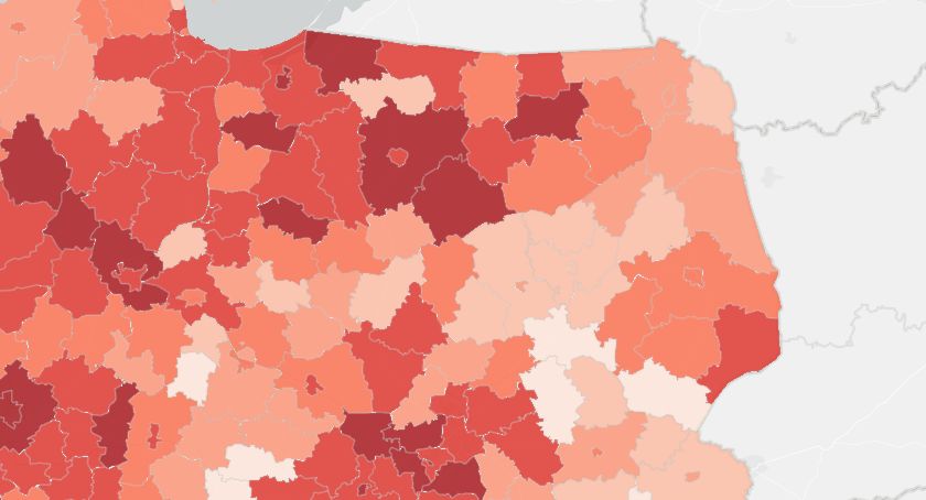 4 zgony i 39 zakażeń. Nowe dane z Łomży i powiatu
