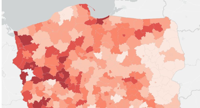 Mniej zakażeń w Łomży i powiecie. Zmarła 1 osoba