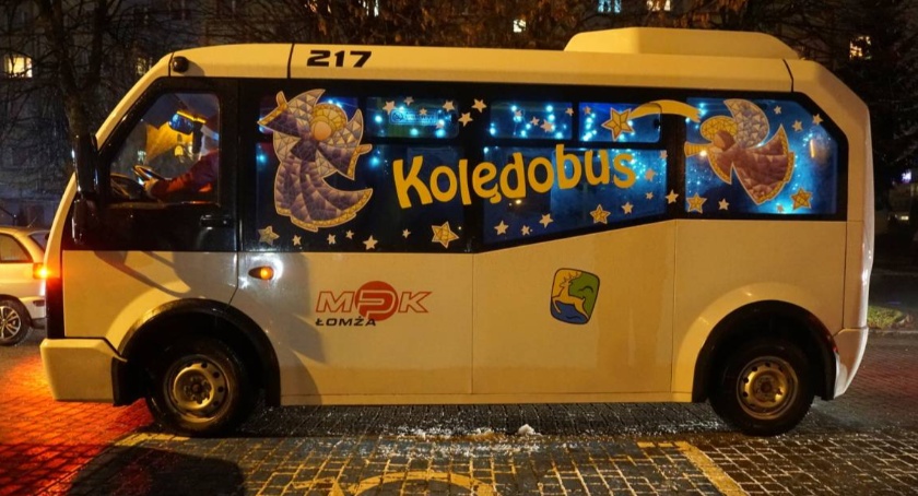 Rozśpiewany Kolędobus wyjedzie na ulice Łomży