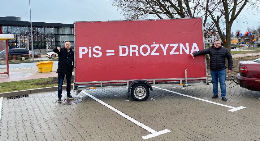 PiS = Drożyzna. Akcja Platformy Obywatelskiej dotarła też do Łomży [FOTO]
