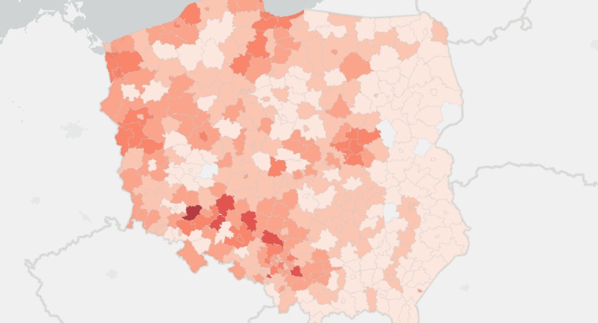 Mało zakażeń w Łomży i powiecie
