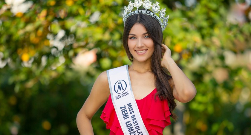 Miss Nastolatek Ziemi Łomżyńskiej 2021 - Aleksandra Żebrowska z Łomży w Finale Miss Polski Nastolatek 2021!