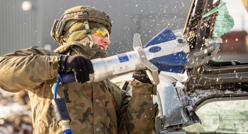 Terytorialsi z Łomży szkolili się pod okiem strażaków [FOTO]