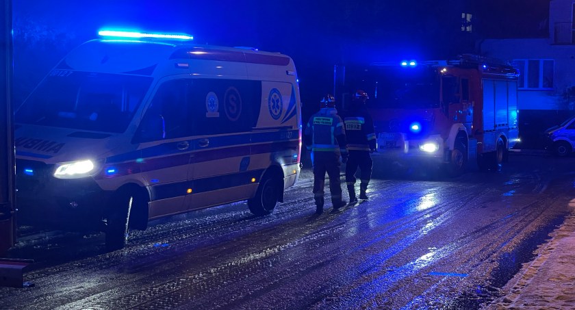 Kobieta trafiła do szpitala z podejrzeniem zatrucia czadem [FOTO]