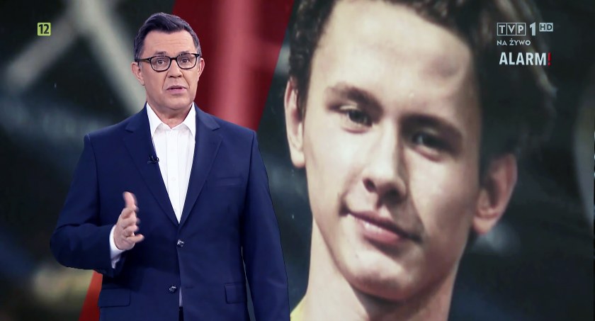 Sprawa zaginięcia Jakuba Szerszniewa w TVP1 w programie “Alarm” [VIDEO]