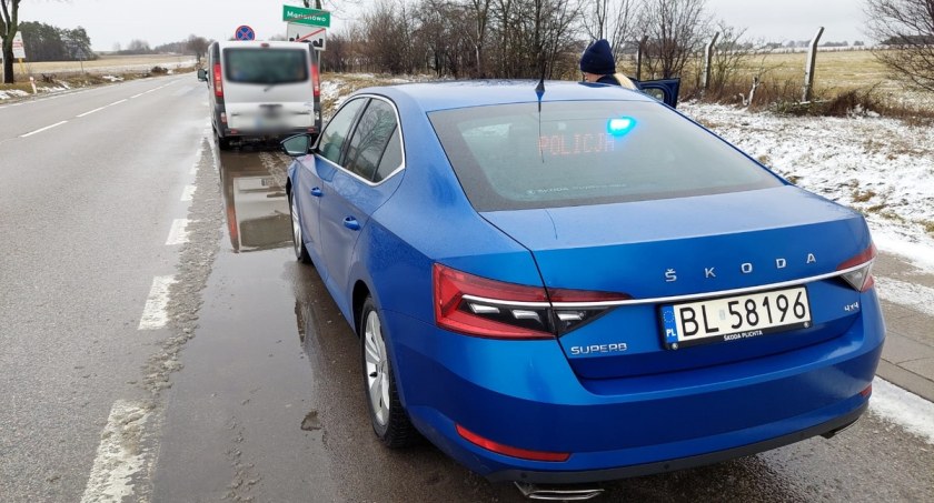 Piątnica. 49-latek jechał ponad 70 km/h za szybko