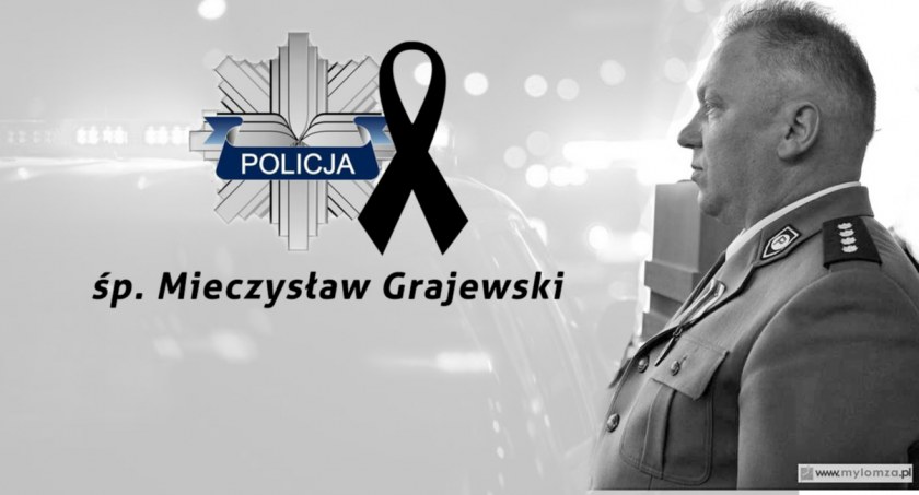 Nagła śmierć policjanta z Łomży. 