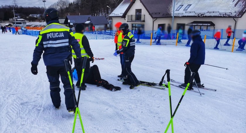 Policjanci apelują do miłośników białego szaleństwa o zachowanie rozsądku